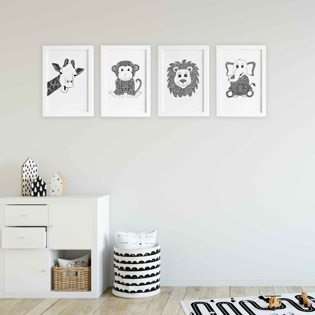 idea for kids jungle theme bedroom